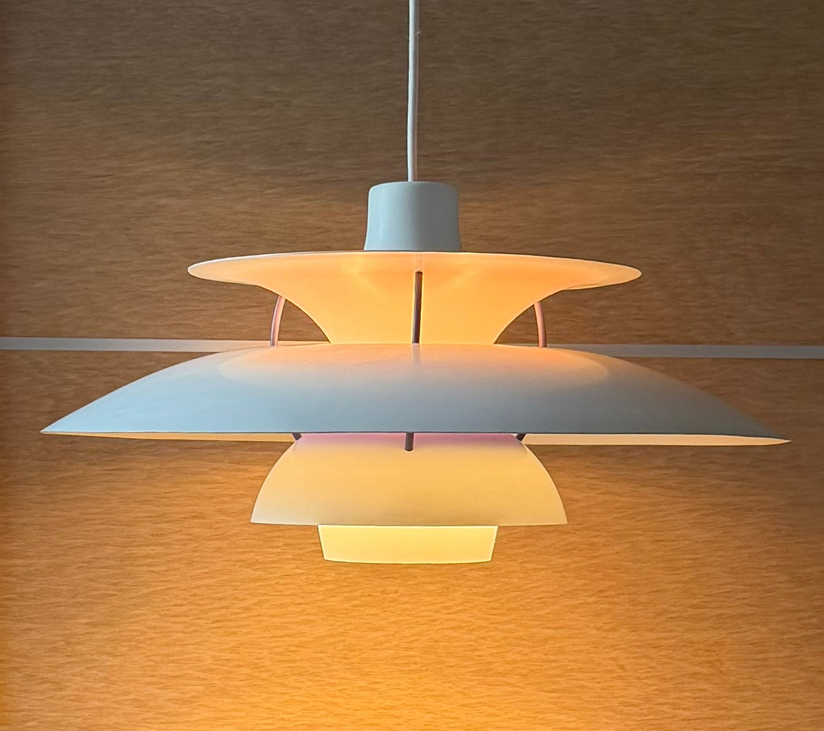Original PH 5 pendant lamp. Poul Henningsen for Louis Poulsen