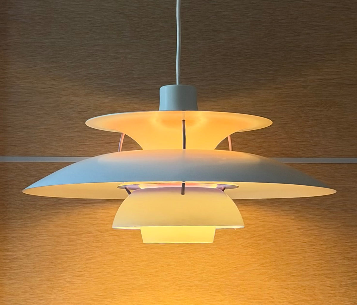 Original PH 5 pendant lamp. Poul Henningsen for Louis Poulsen