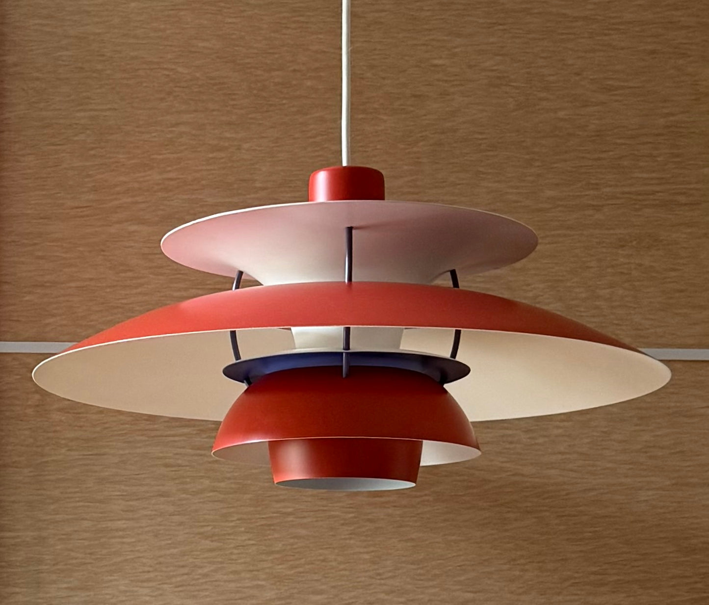 Original PH 5 pendant lamp. Poul Henningsen for Louis Poulsen