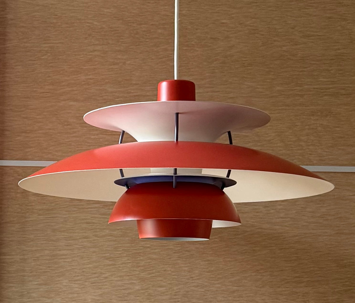 Original PH 5 pendant lamp. Poul Henningsen for Louis Poulsen
