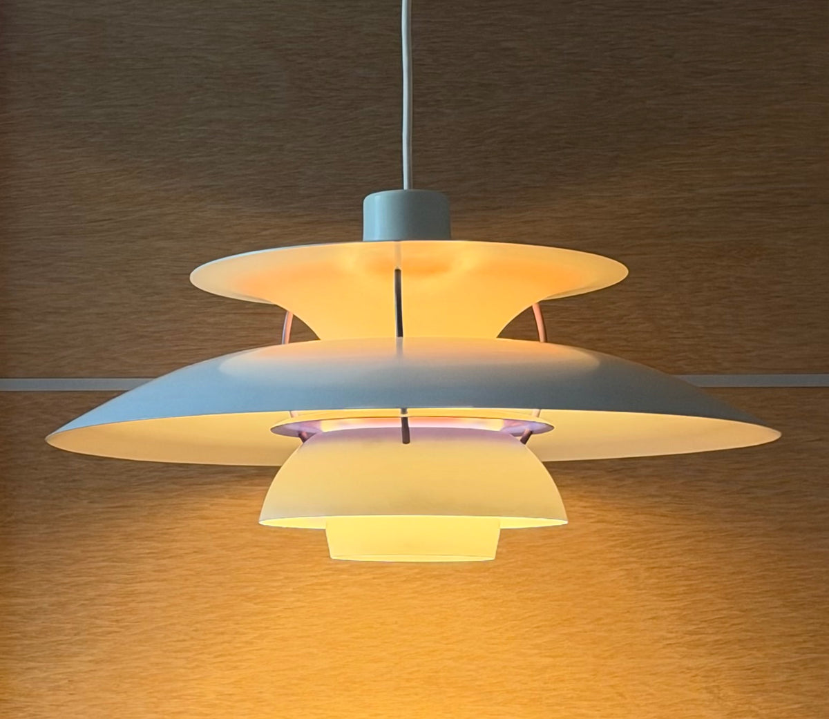 Original PH 5 pendant lamp. Poul Henningsen for Louis Poulsen