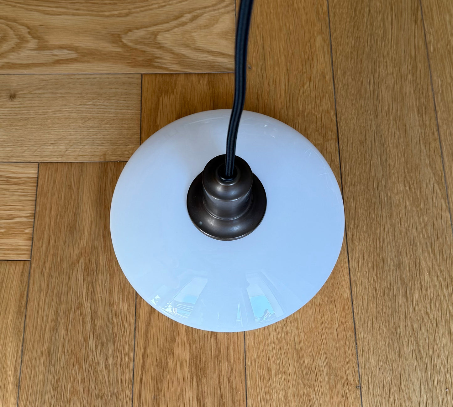Original PH 2/1 pendant lamp. Poul Henningsen for Louis Poulsen