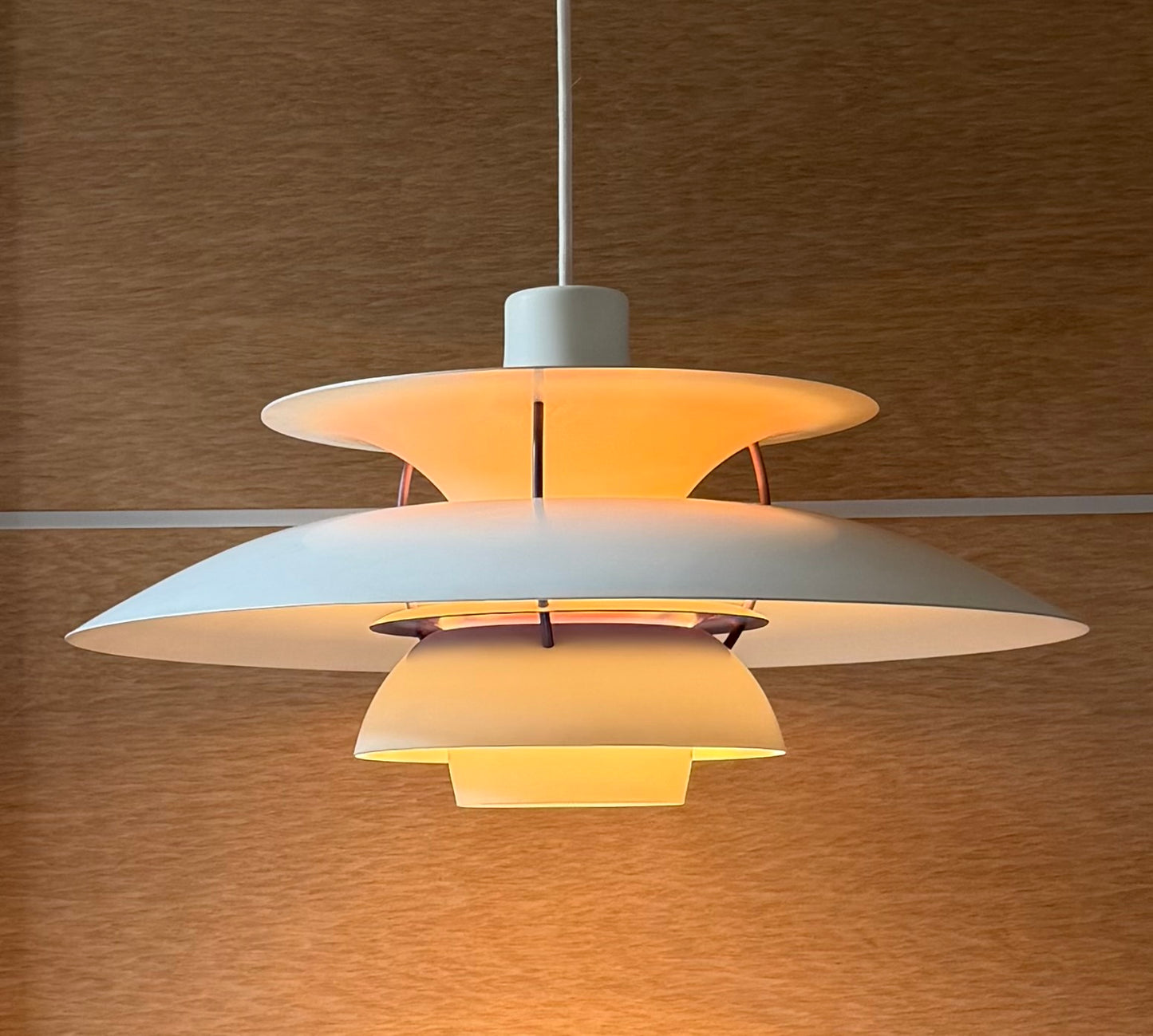Original PH 5 pendant lamp. Poul Henningsen for Louis Poulsen