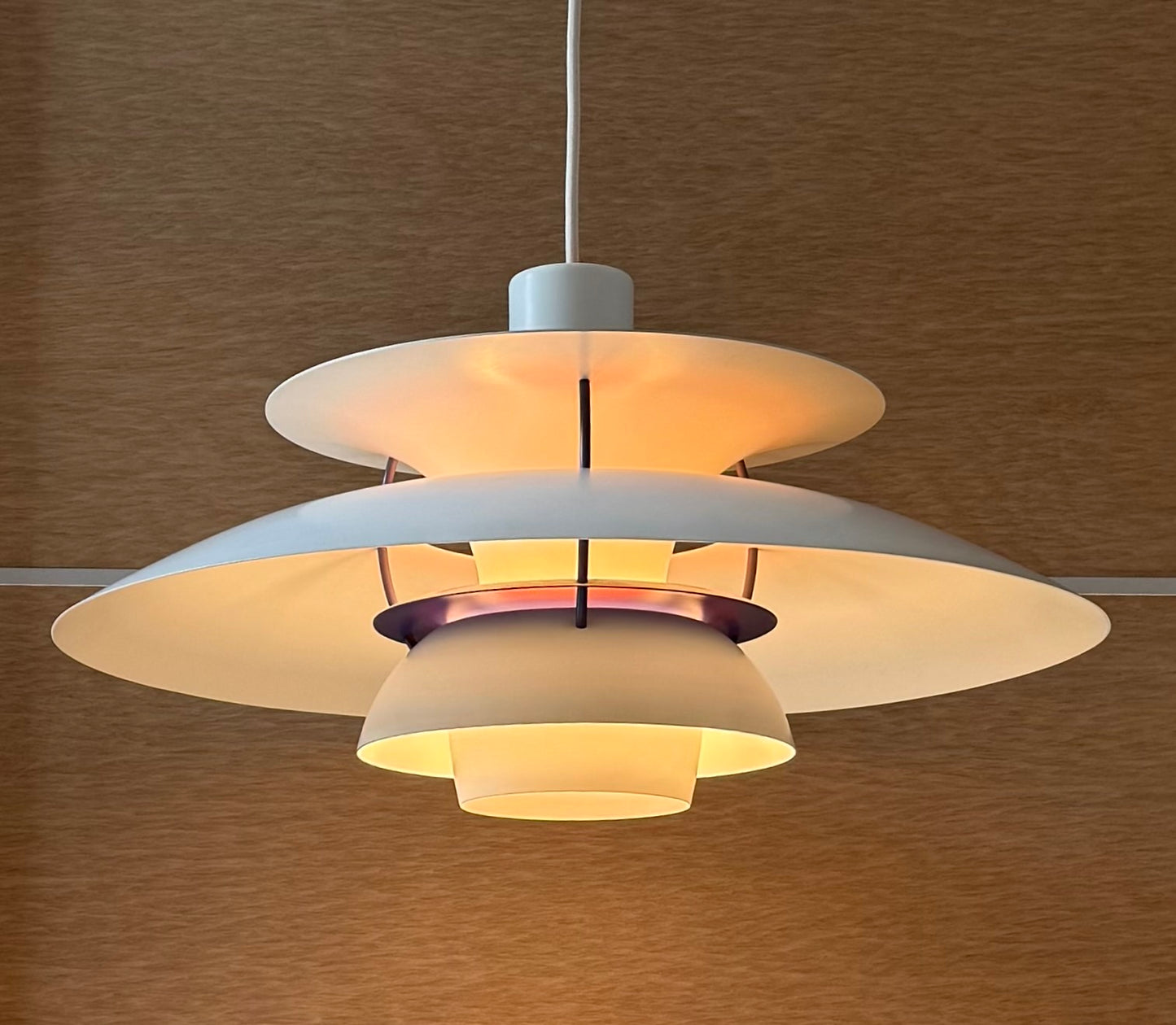 Original PH 5 pendant lamp. Poul Henningsen for Louis Poulsen