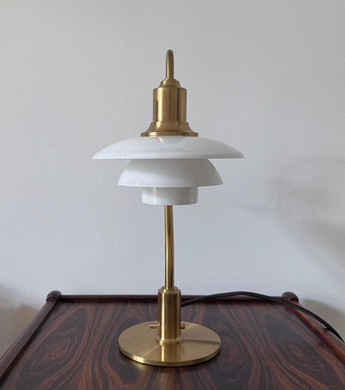 Original PH 2/2 ‘Question Mark’ table lamp. Poul Henningsen for Louis Poulsen