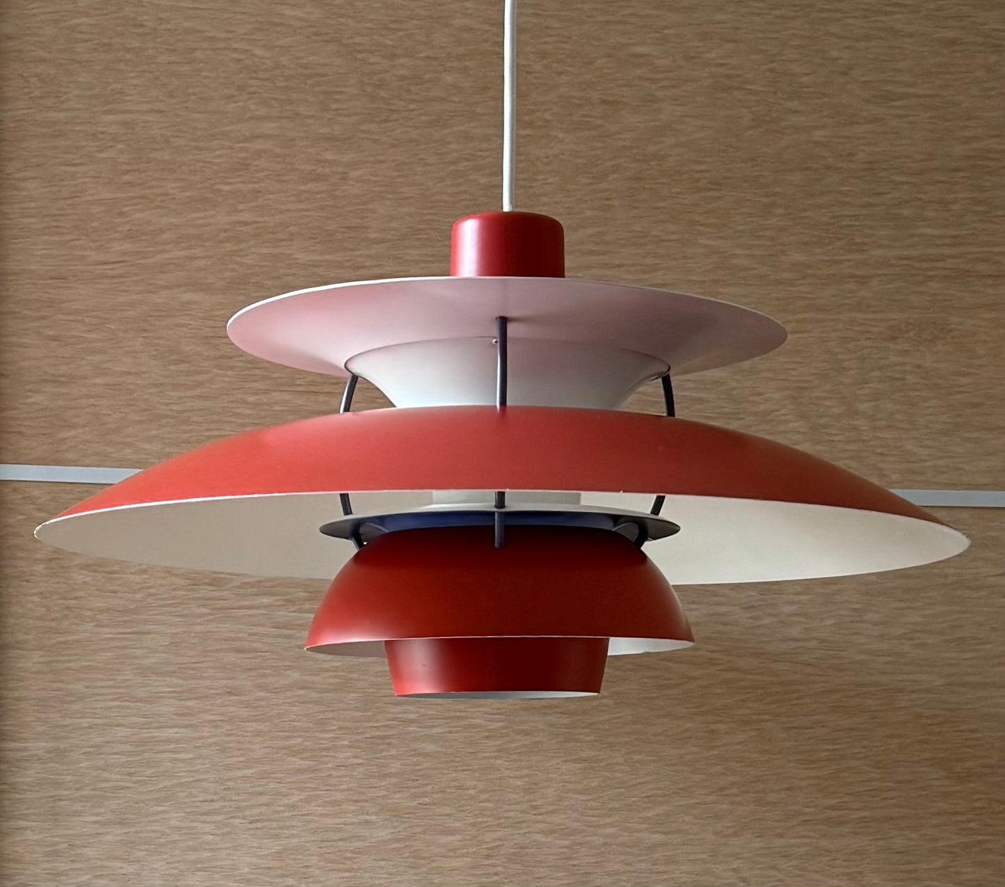 Original PH 5 pendant lamp. Poul Henningsen for Louis Poulsen