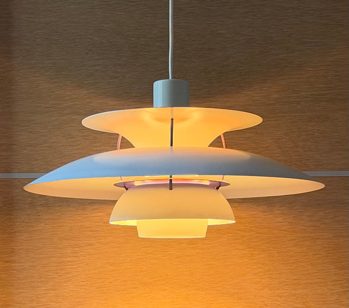 Original PH 5 pendant lamp. Poul Henningsen for Louis Poulsen