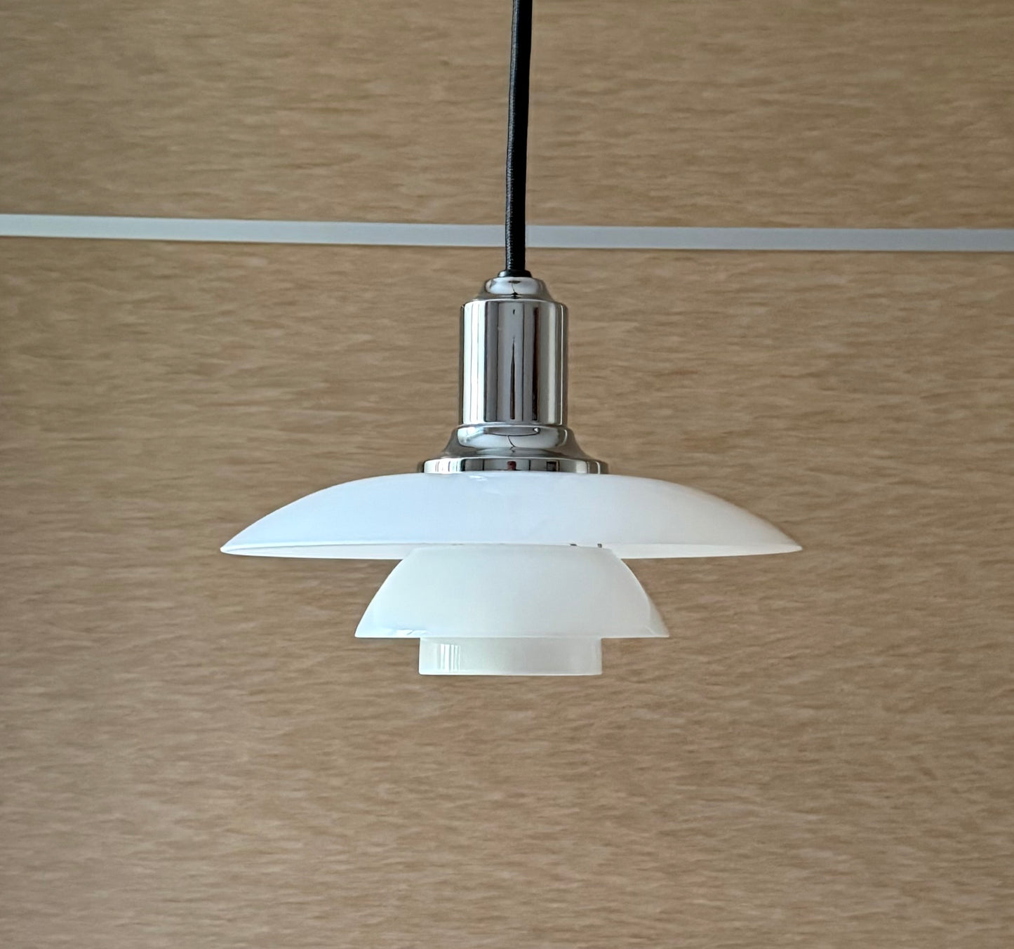 Original PH 2/1 pendant lamp. Poul Henningsen for Louis Poulsen