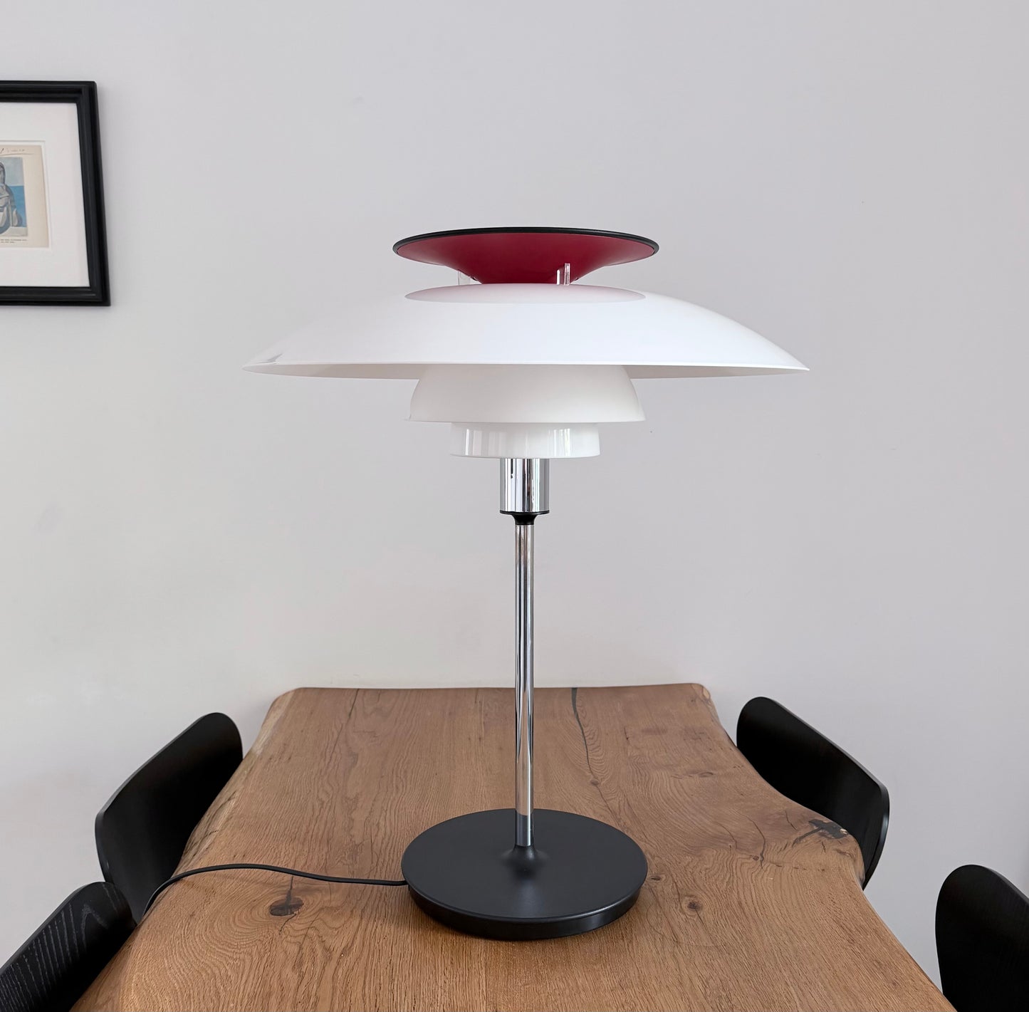 Original PH 80 table lamp. Poul Henningsen for Louis Poulsen