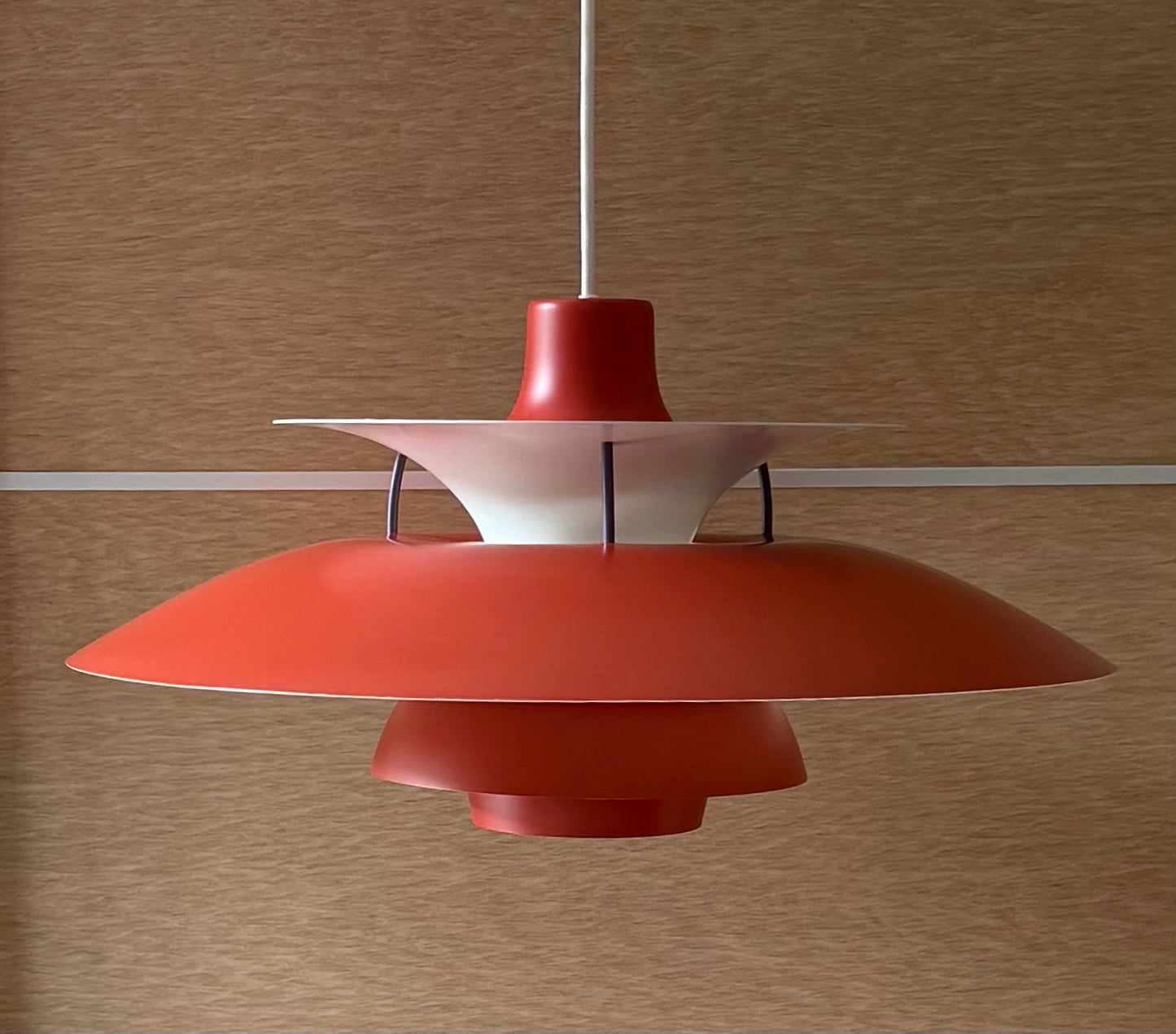Original PH 5 pendant lamp. Poul Henningsen for Louis Poulsen