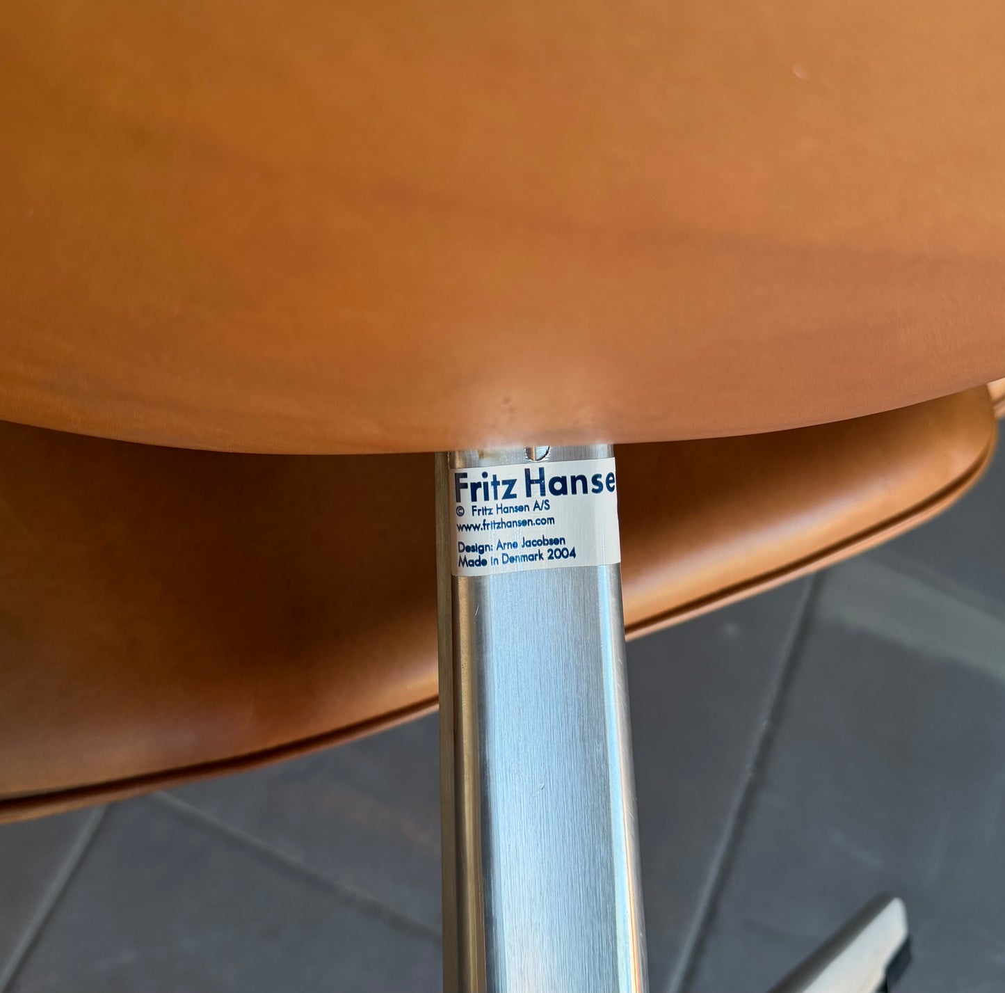 Egg Lounge Chair with foot stool. Arne Jacobsen for Fritz Hansen