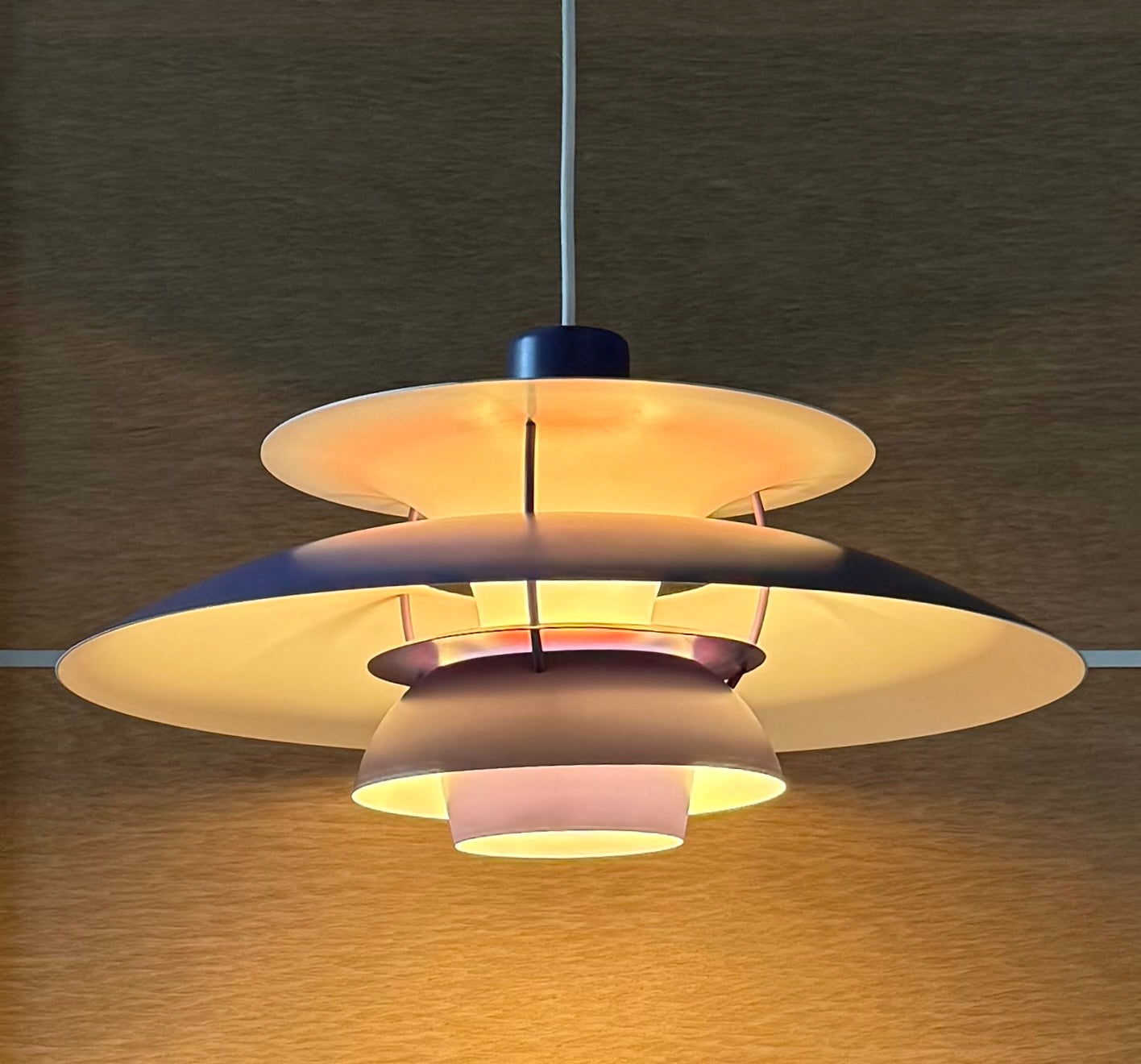 Original PH 5 pendant lamp. Poul Henningsen for Louis Poulsen