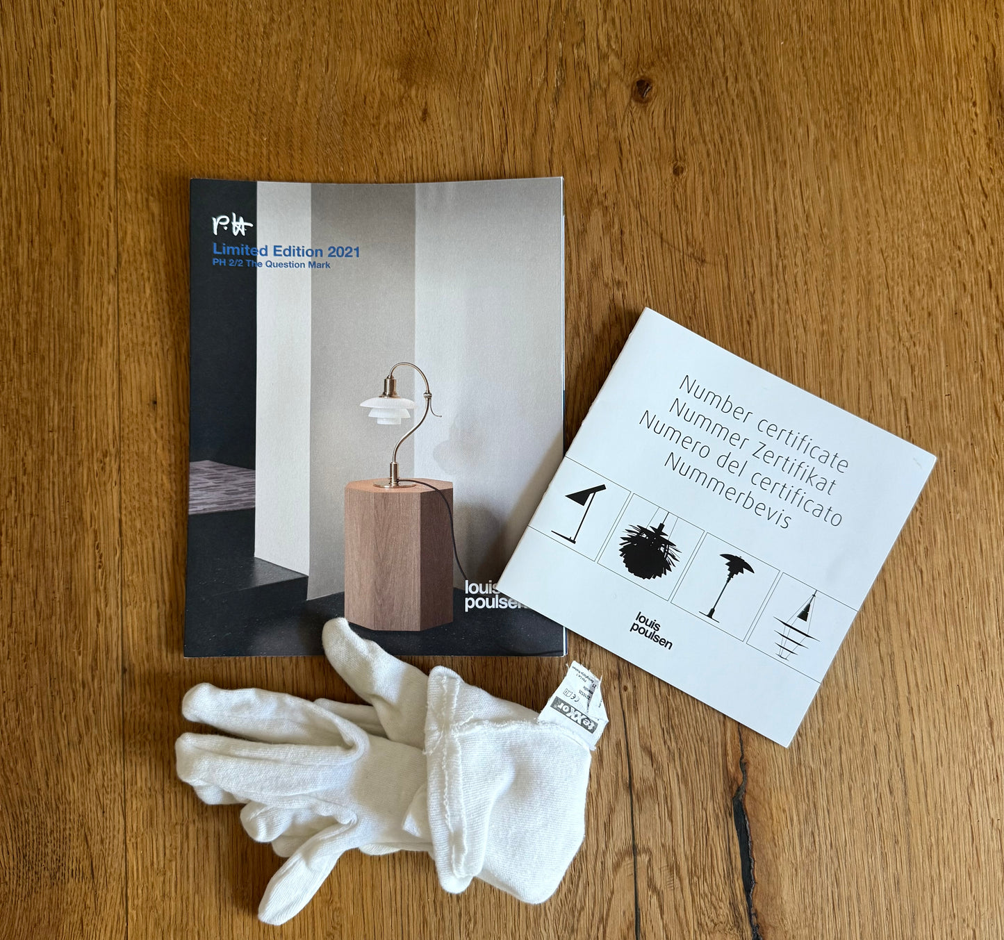 Original PH 2/2 ‘Question Mark’ table lamp. Poul Henningsen for Louis Poulsen
