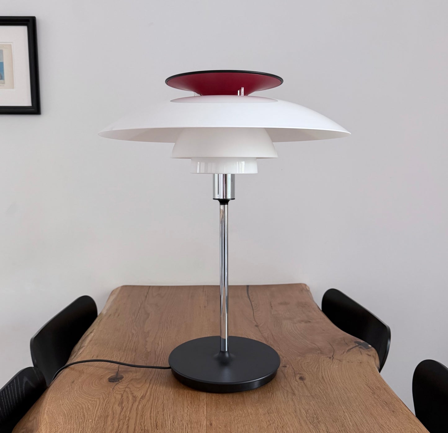 Original PH 80 table lamp. Poul Henningsen for Louis Poulsen