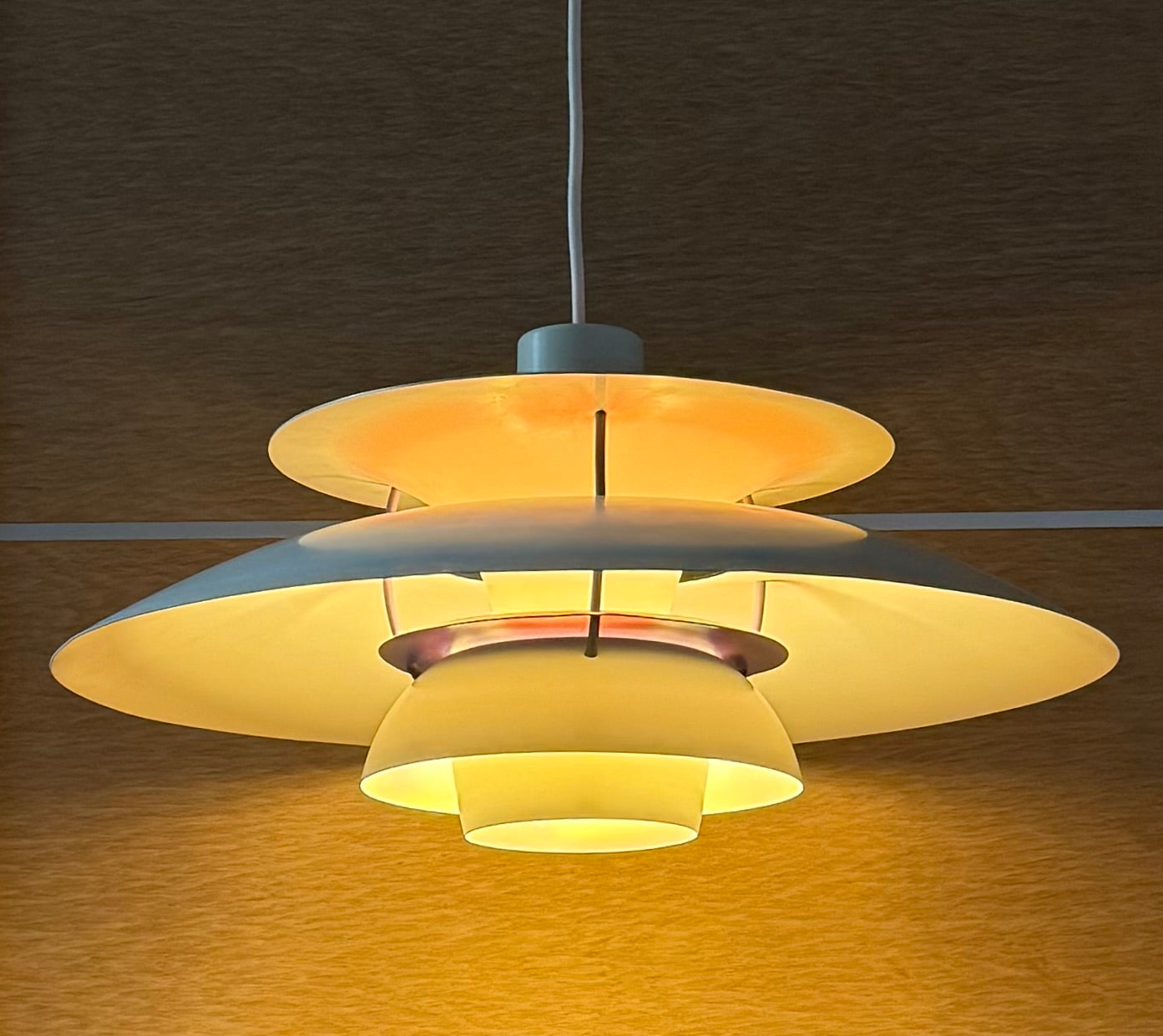 Original PH 5 pendant lamp. Poul Henningsen for Louis Poulsen