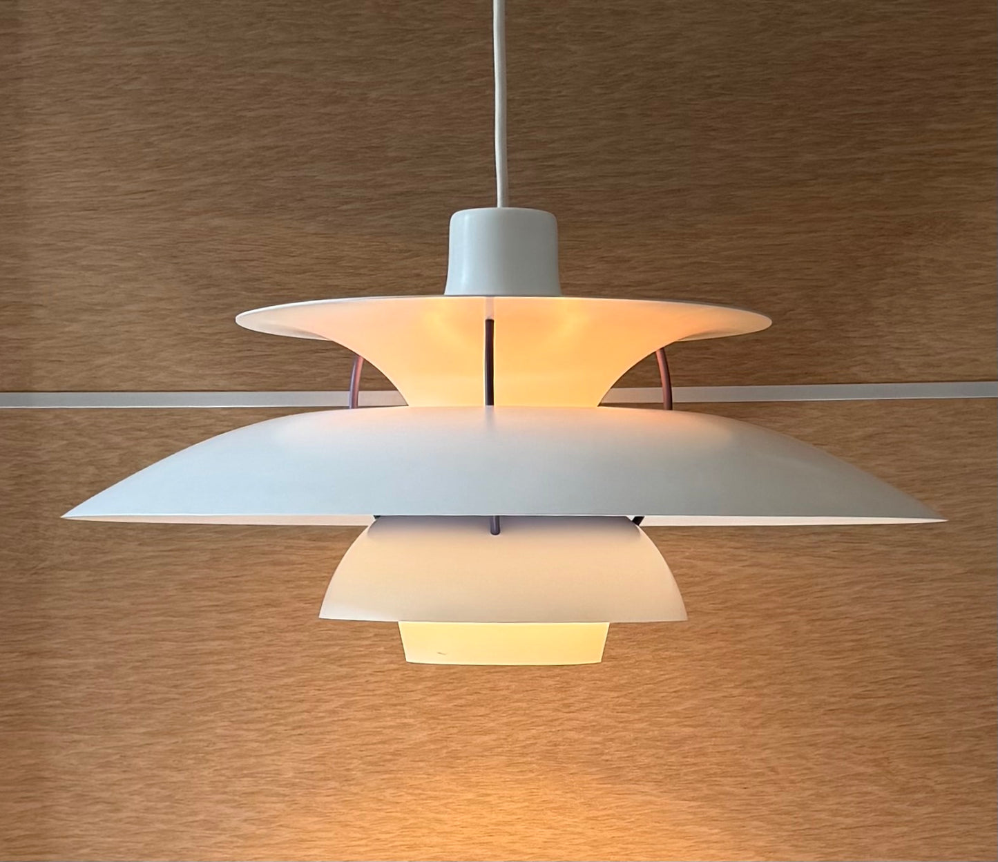 Original PH 5 pendant lamp. Poul Henningsen for Louis Poulsen