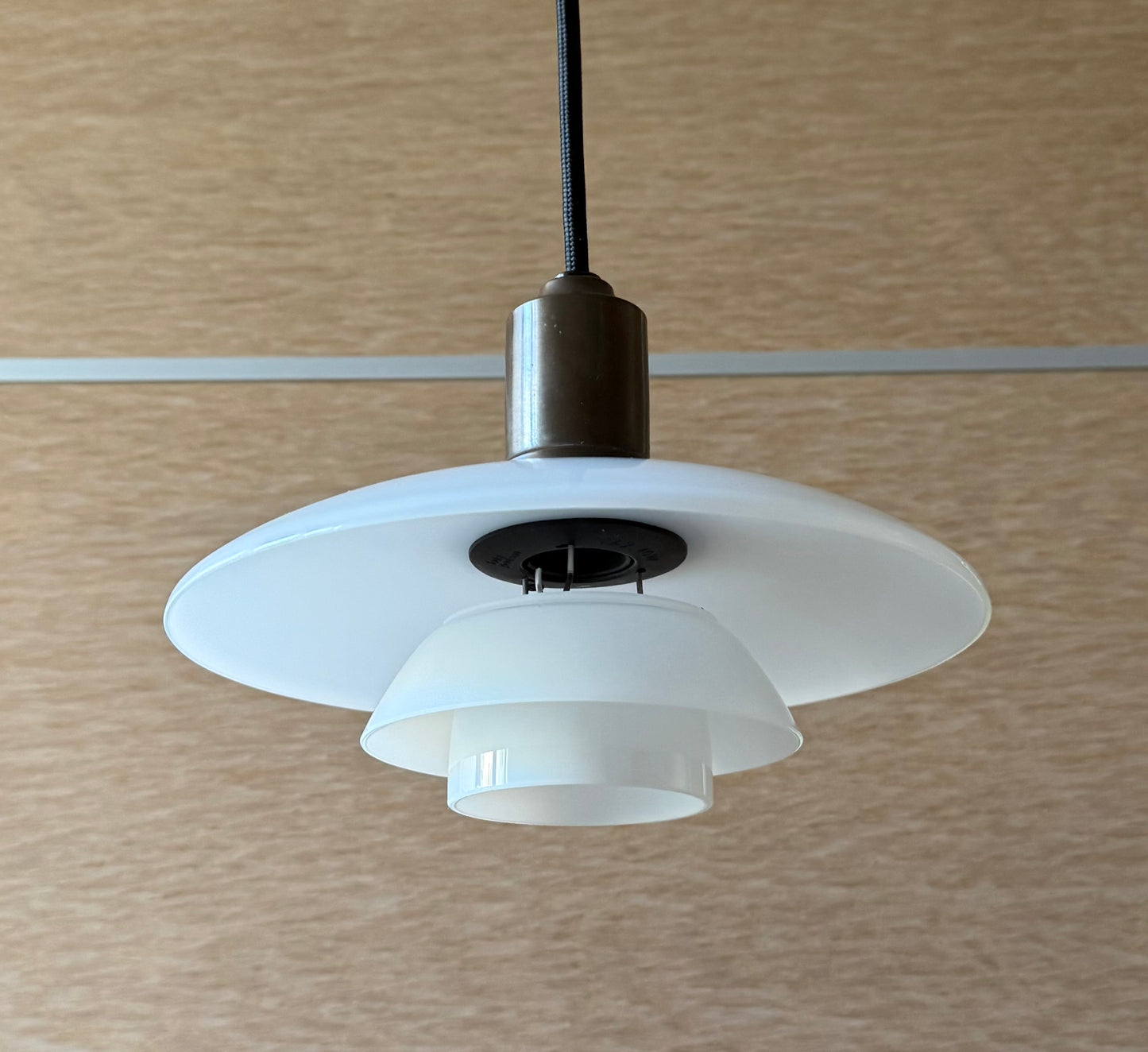 Original PH 2/1 pendant lamp. Poul Henningsen for Louis Poulsen
