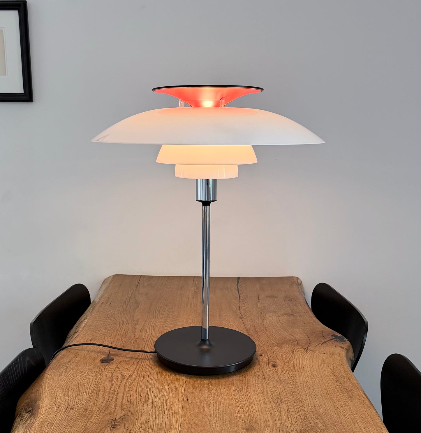Original PH 80 table lamp. Poul Henningsen for Louis Poulsen