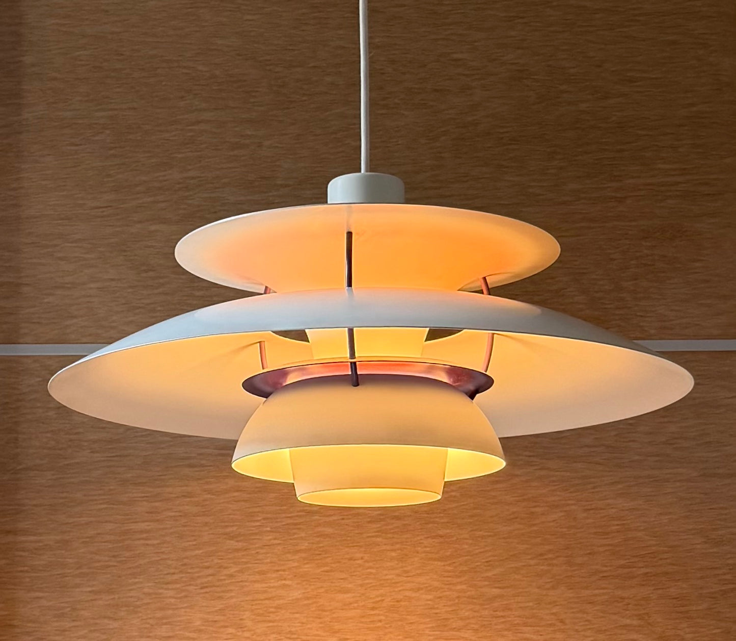Original PH 5 pendant lamp. Poul Henningsen for Louis Poulsen