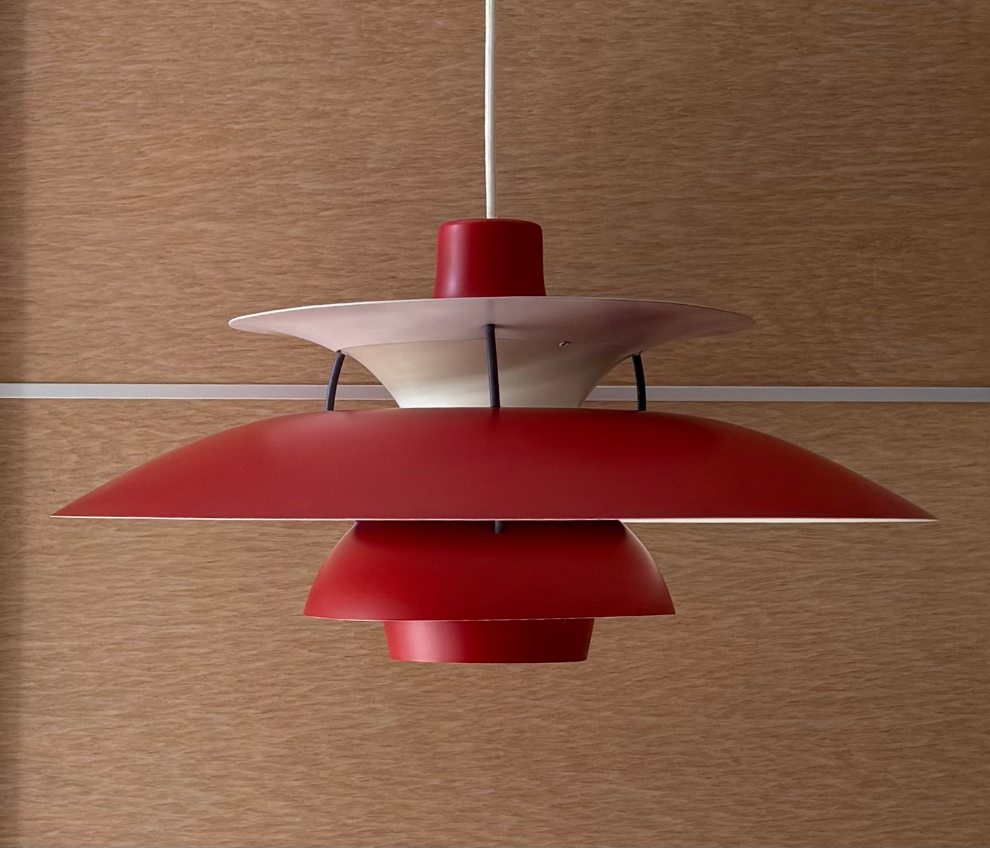 Original PH 5 pendant lamp. Poul Henningsen for Louis Poulsen