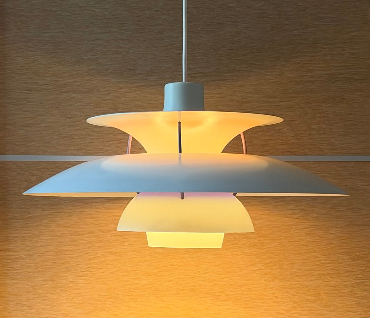 Original PH 5 pendant lamp. Poul Henningsen for Louis Poulsen