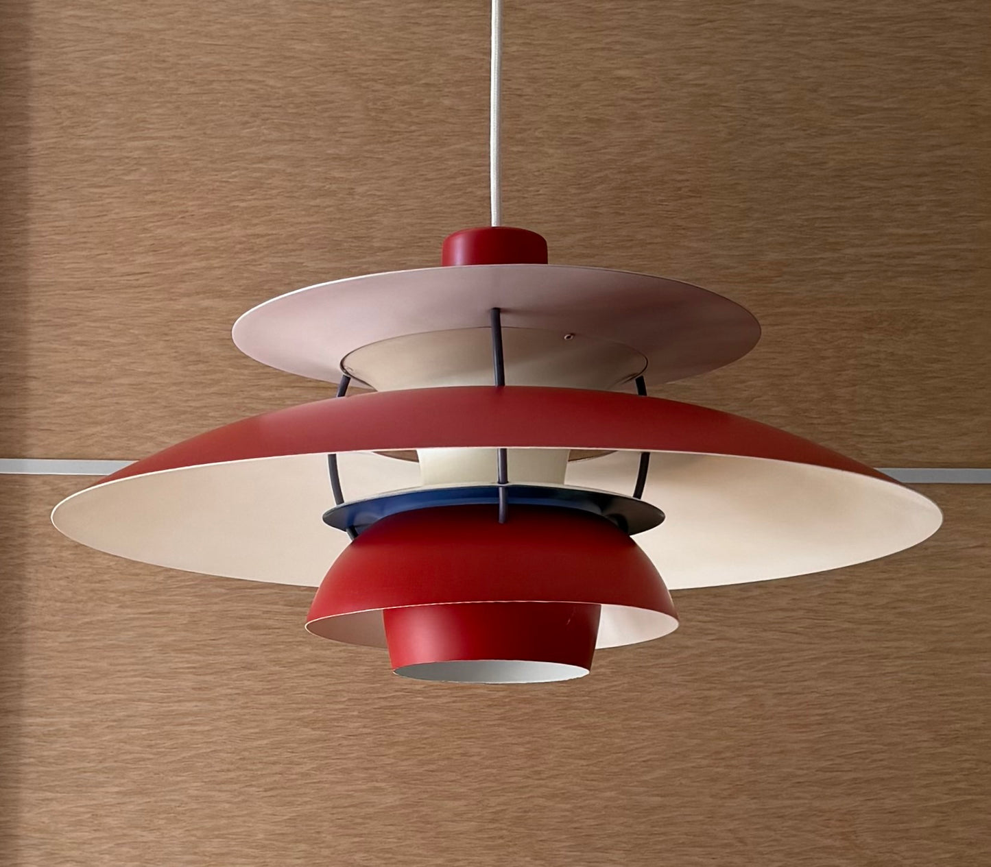 Original PH 5 pendant lamp. Poul Henningsen for Louis Poulsen