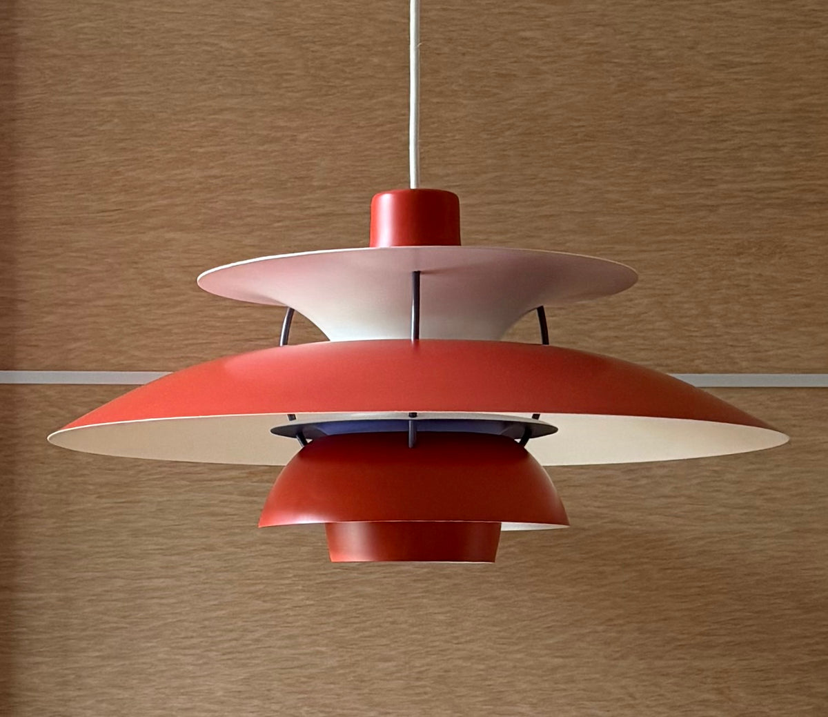 Original PH 5 pendant lamp. Poul Henningsen for Louis Poulsen