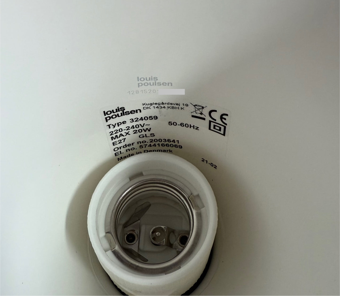 Original AJ Table Lamp. Arne Jacobsen for Louis Poulsen