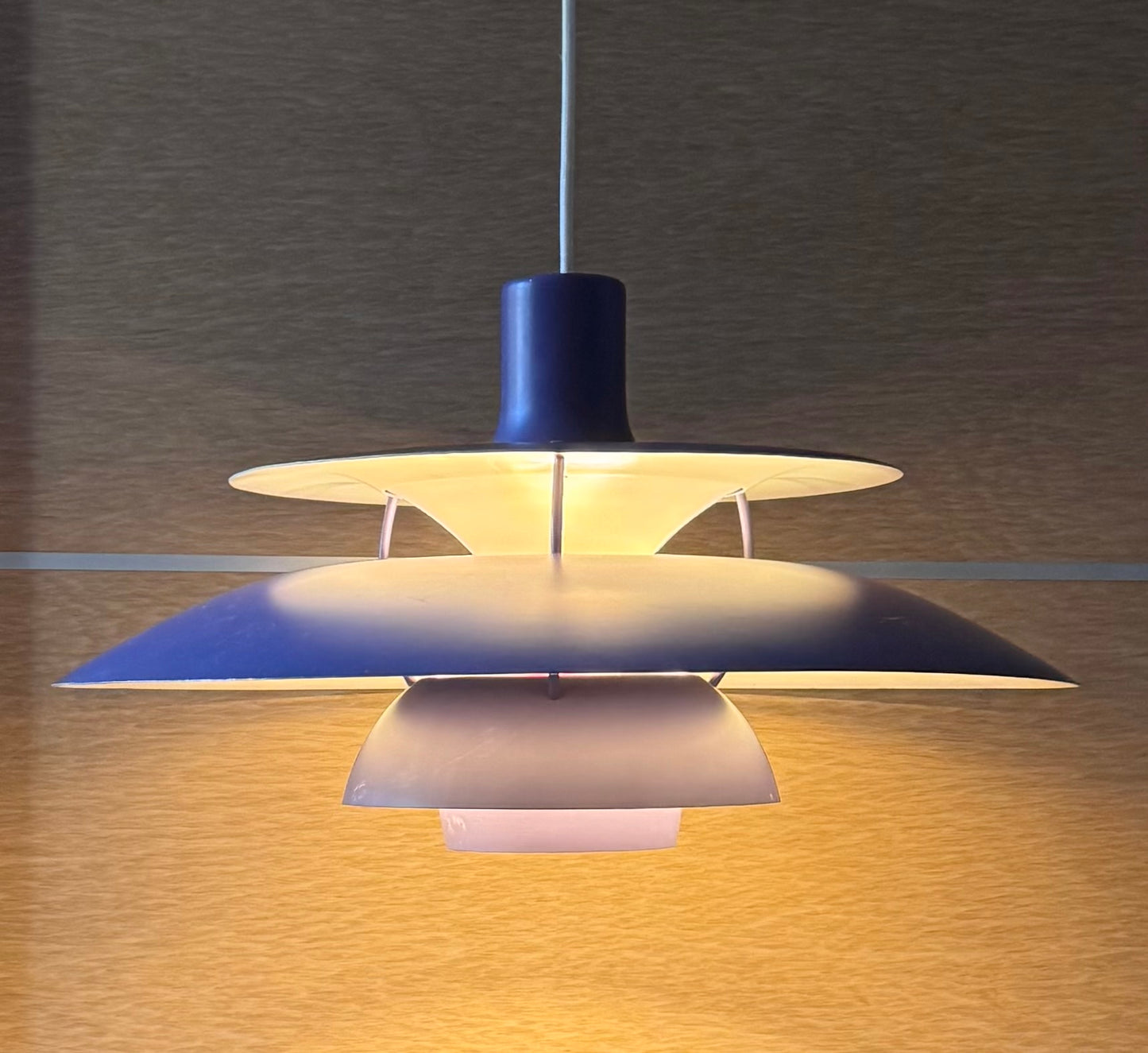 Original PH 5 pendant lamp. Poul Henningsen for Louis Poulsen