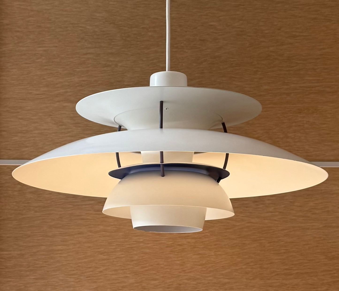 Original PH 5 pendant lamp. Poul Henningsen for Louis Poulsen