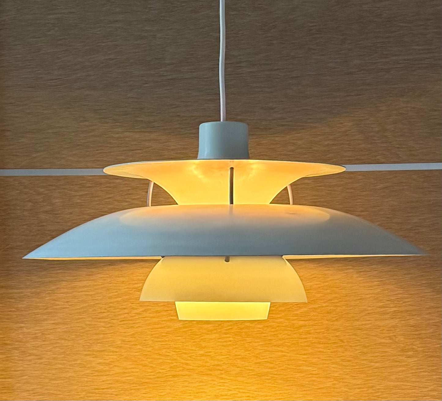 Original PH 5 pendant lamp. Poul Henningsen for Louis Poulsen