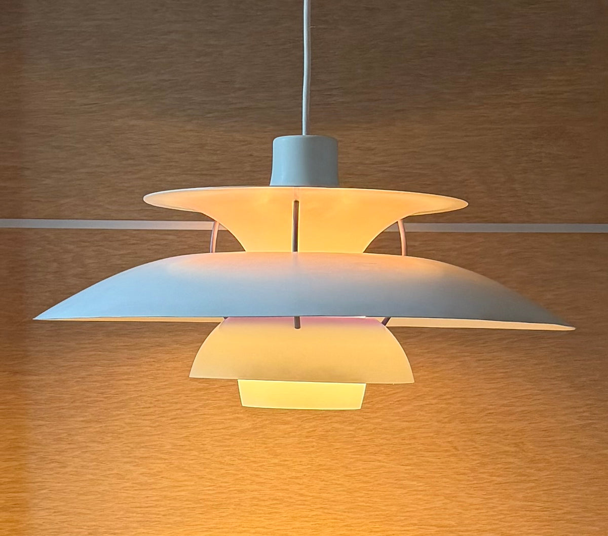 Original PH 5 pendant lamp. Poul Henningsen for Louis Poulsen