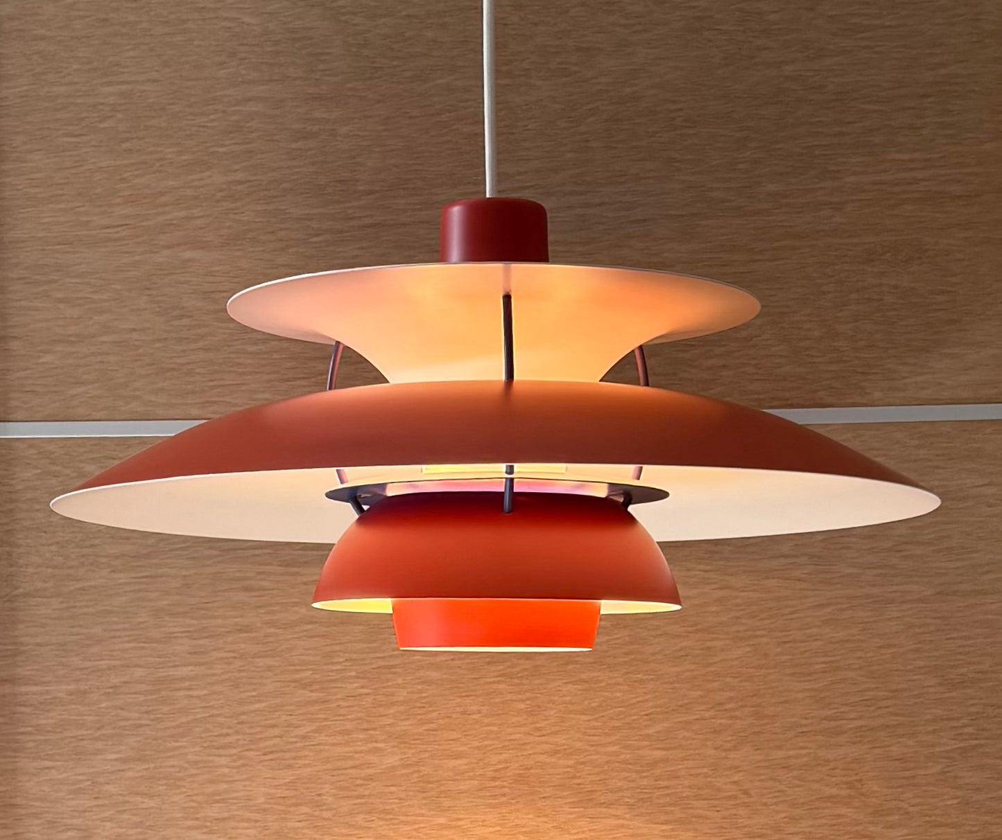 Original PH 5 pendant lamp. Poul Henningsen for Louis Poulsen