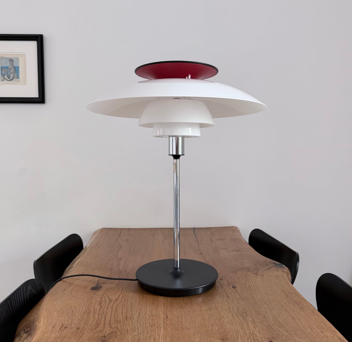 Original PH 80 table lamp. Poul Henningsen for Louis Poulsen