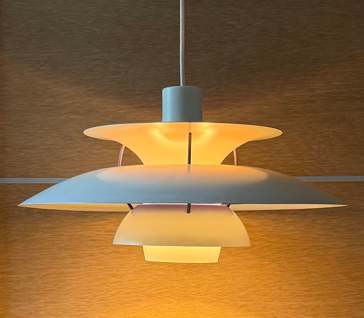 Original PH 5 pendant lamp. Poul Henningsen for Louis Poulsen