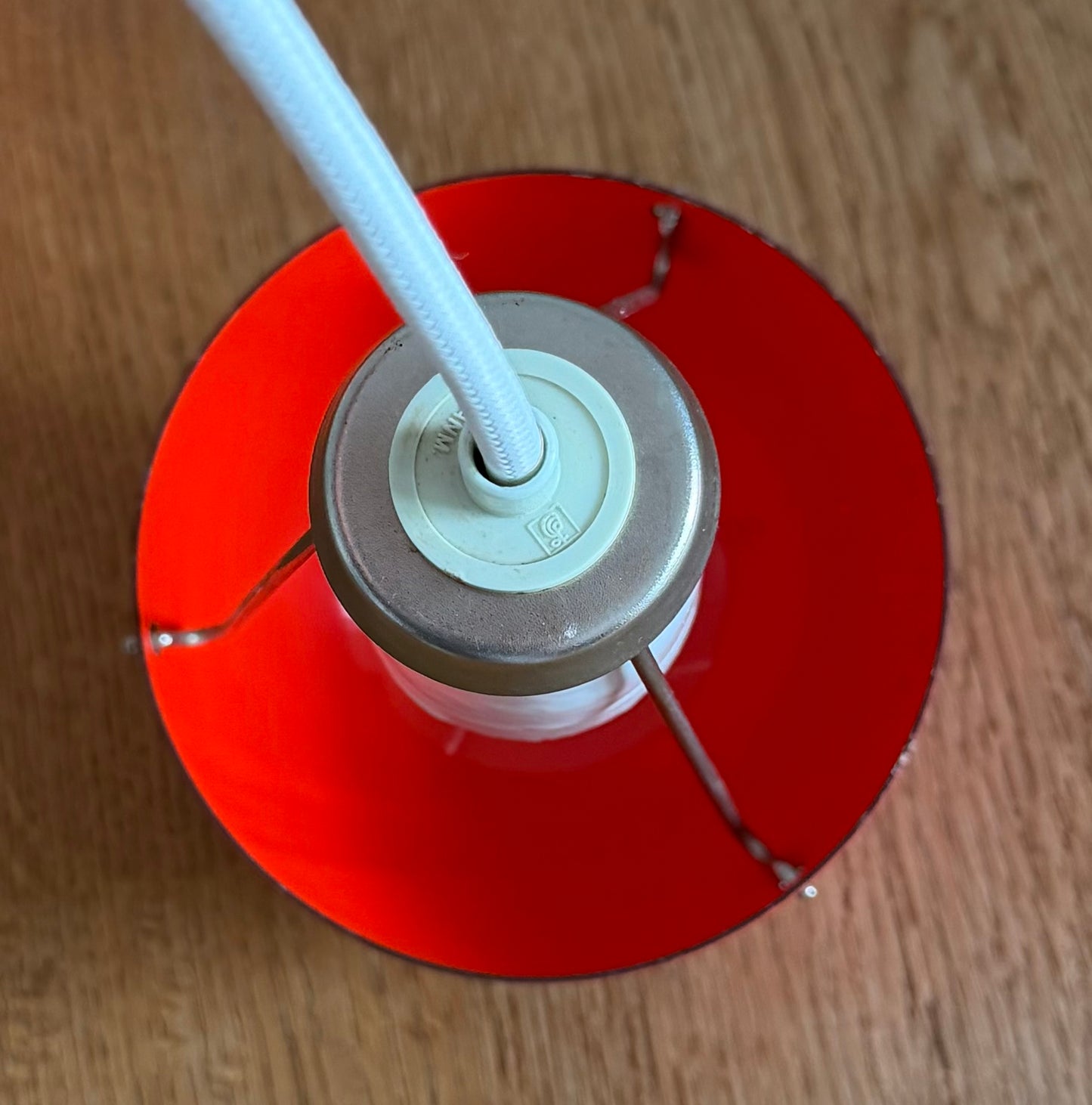 Original Flowerpot VP1 pendant lamp. Verner Panton for Louis Poulsen