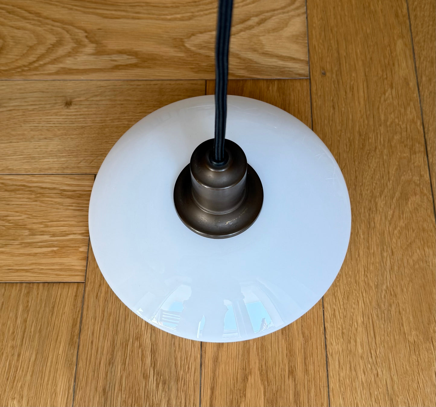 Original PH 2/1 pendant lamp. Poul Henningsen for Louis Poulsen