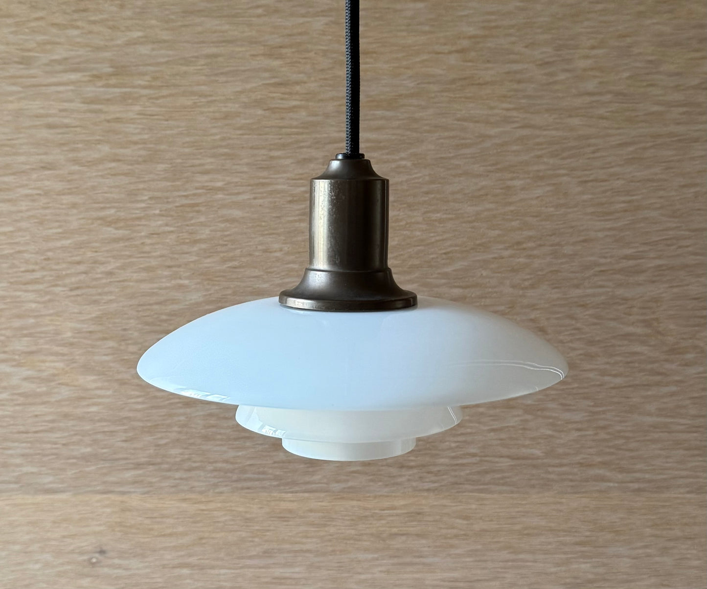 Original PH 2/1 pendant lamp. Poul Henningsen for Louis Poulsen