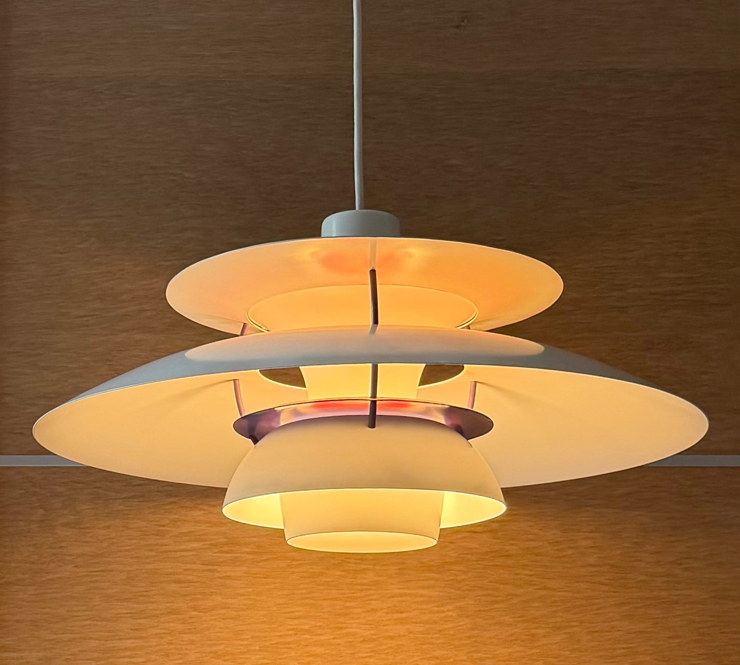 Original PH 5 pendant lamp. Poul Henningsen for Louis Poulsen