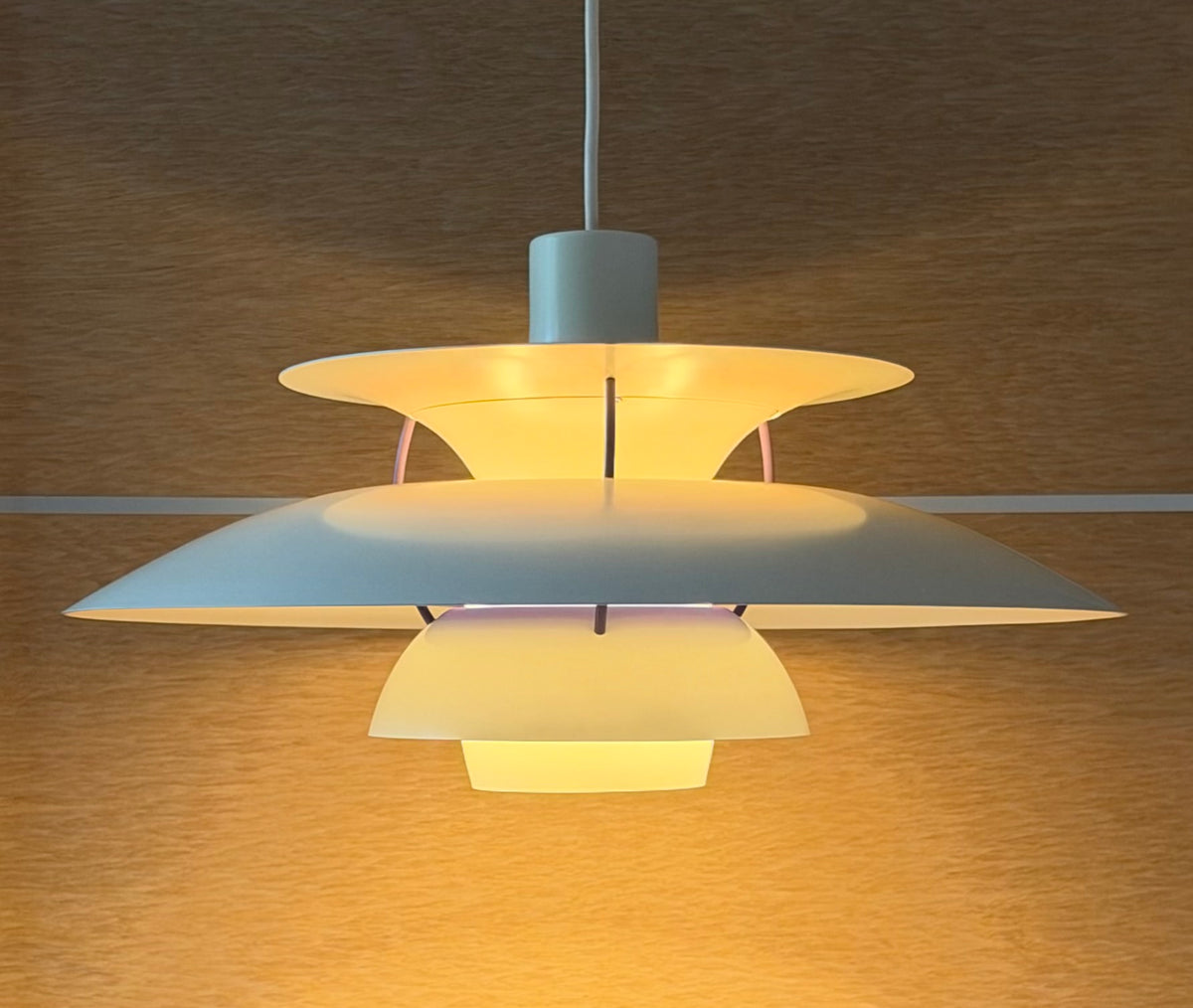 Original PH 5 pendant lamp. Poul Henningsen for Louis Poulsen