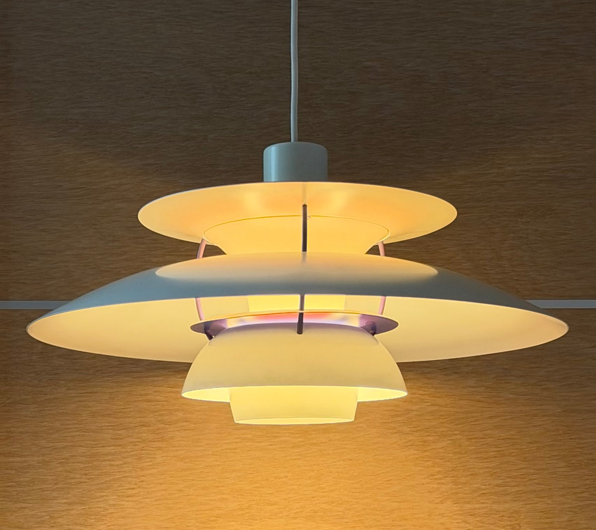 Original PH 5 pendant lamp. Poul Henningsen for Louis Poulsen
