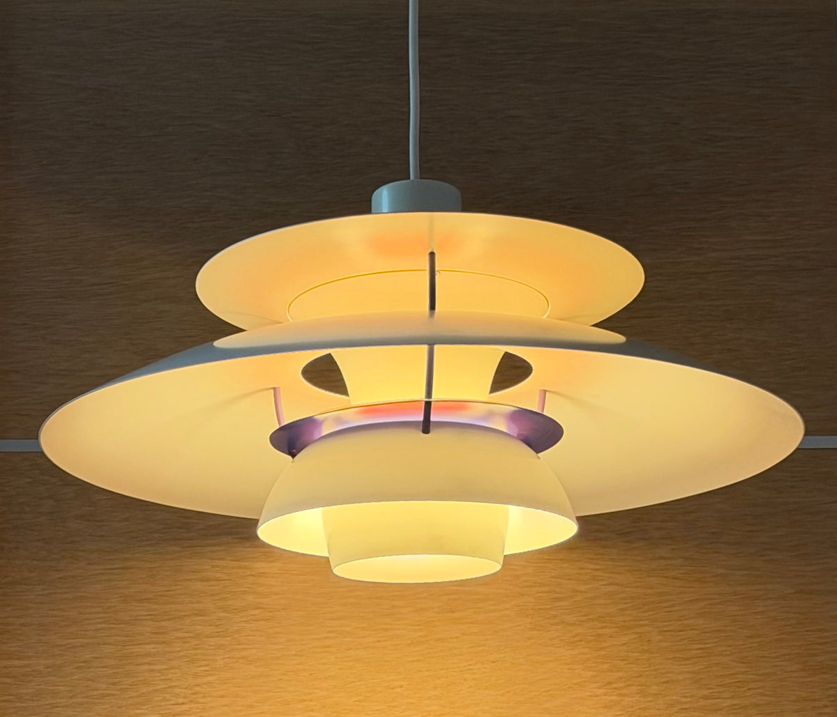 Original PH 5 pendant lamp. Poul Henningsen for Louis Poulsen