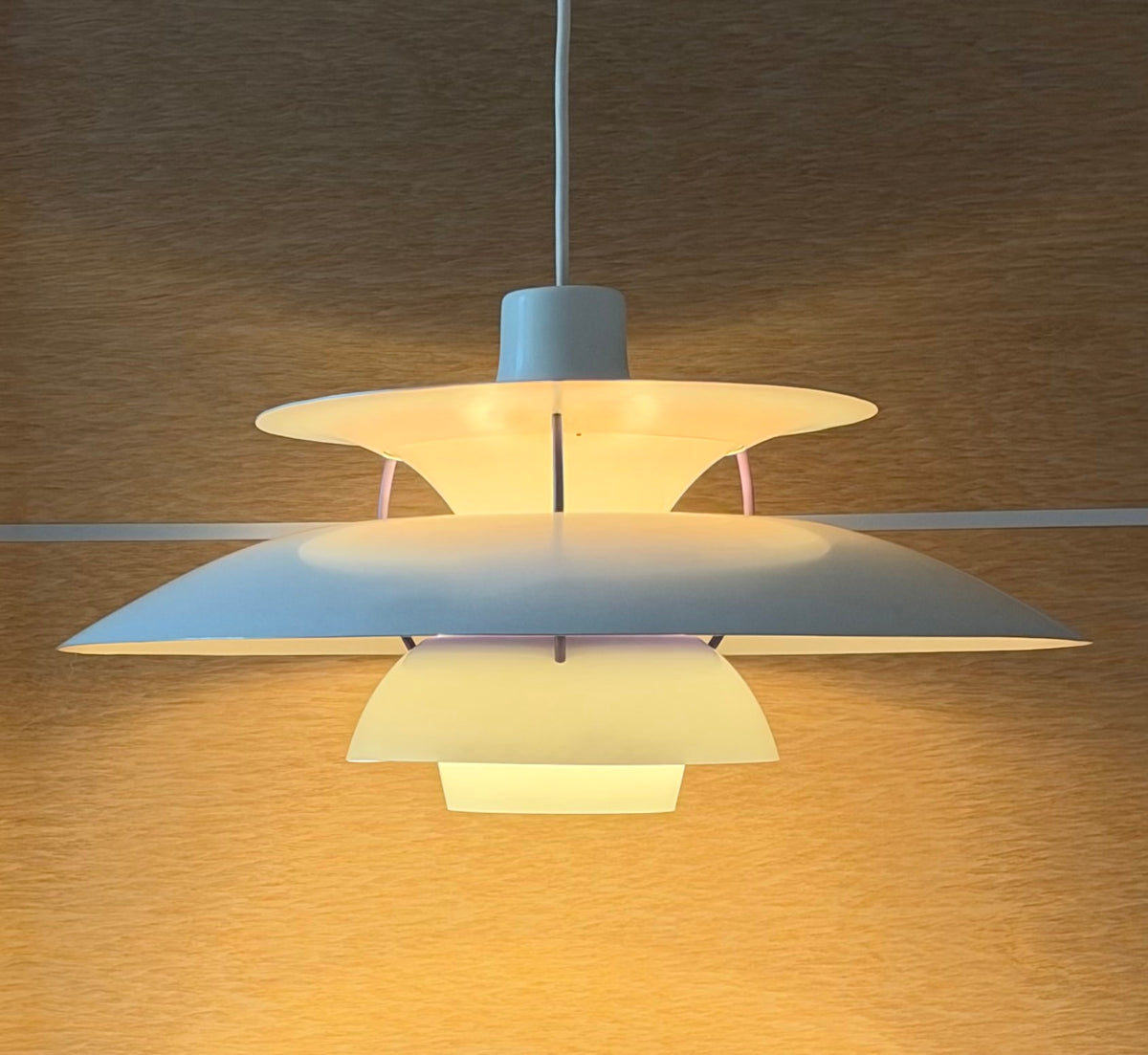 Original PH 5 pendant lamp. Poul Henningsen for Louis Poulsen