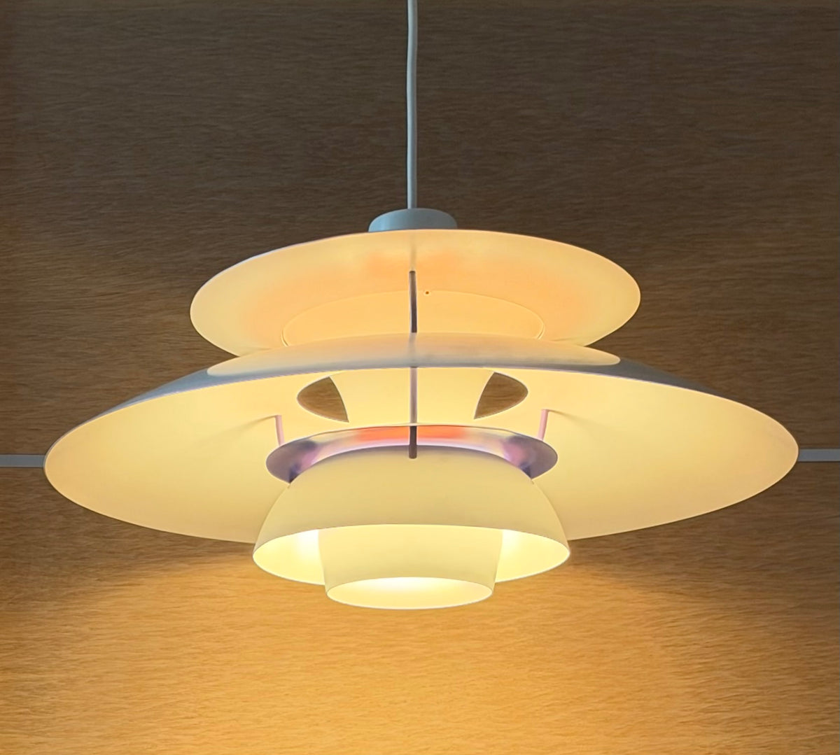 Original PH 5 pendant lamp. Poul Henningsen for Louis Poulsen