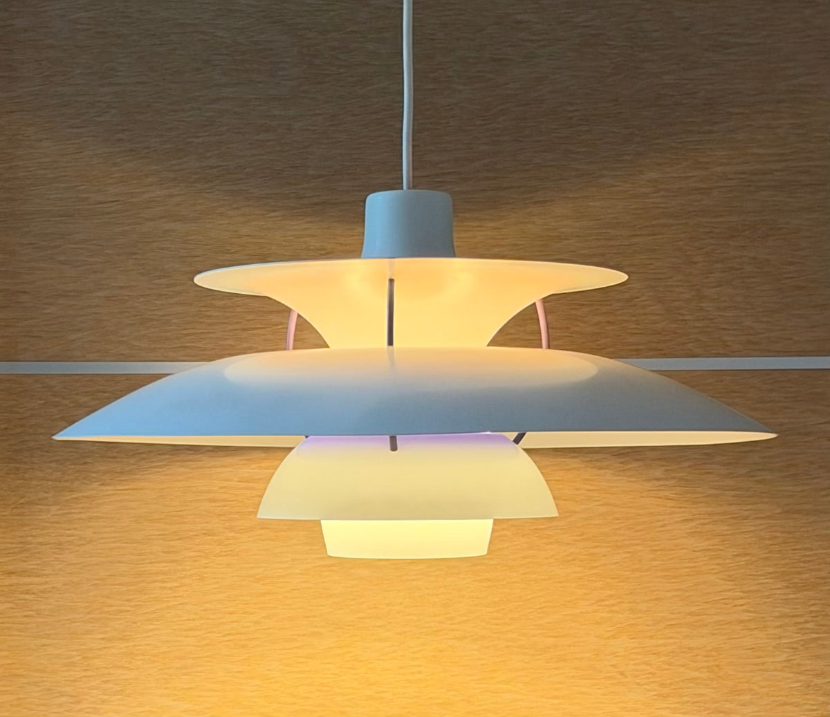 Original PH 5 pendant lamp. Poul Henningsen for Louis Poulsen