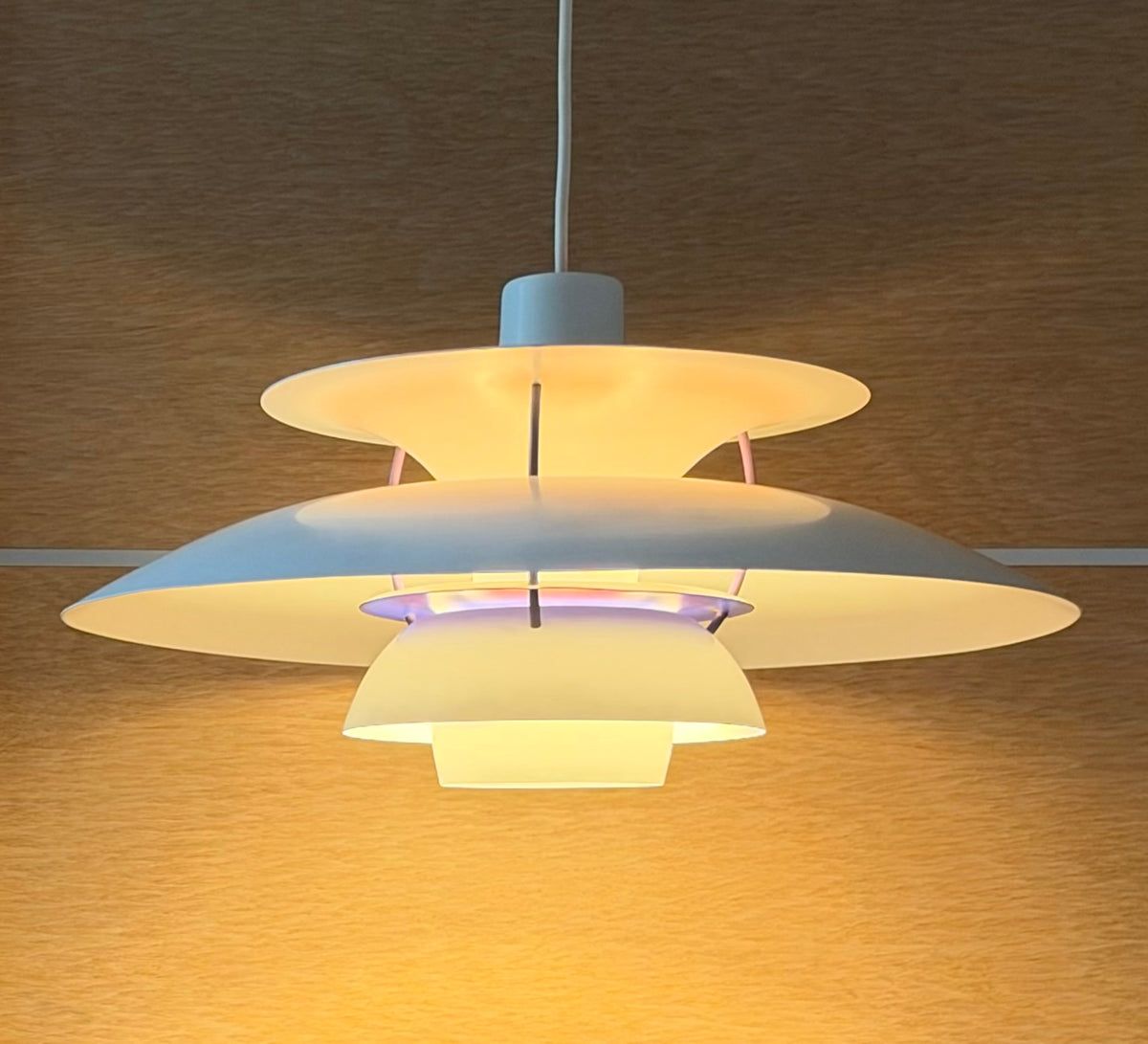 Original PH 5 pendant lamp. Poul Henningsen for Louis Poulsen