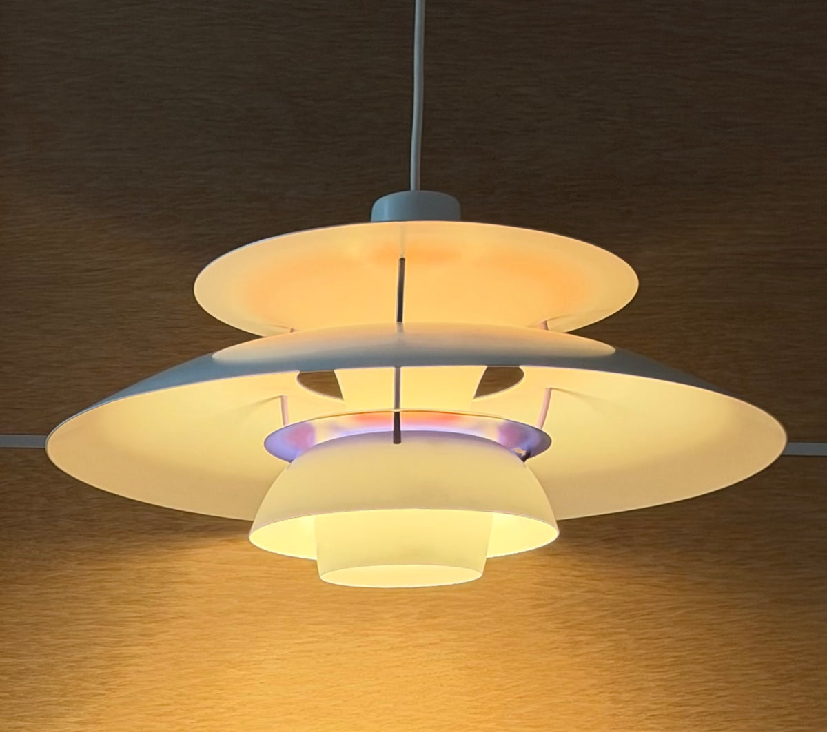 Original PH 5 pendant lamp. Poul Henningsen for Louis Poulsen